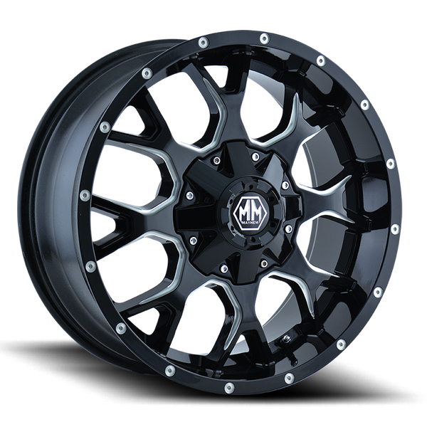 MAYHEM WARRIOR GLOSS BLACK MILLED