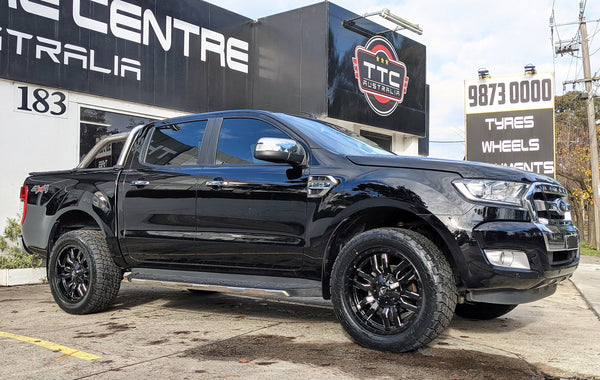 D595 SLEDGE Gloss Black Milled