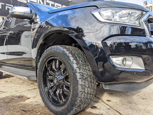 D595 SLEDGE Gloss Black Milled