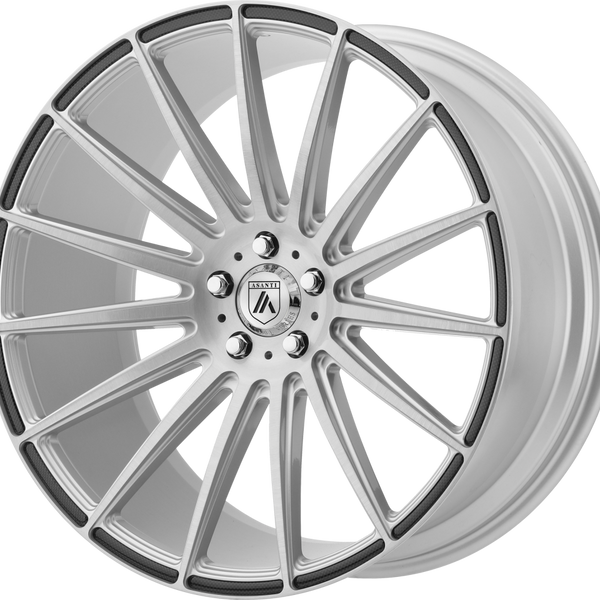 ABL-14 -Brushed Silver Carbon Fiber Insert