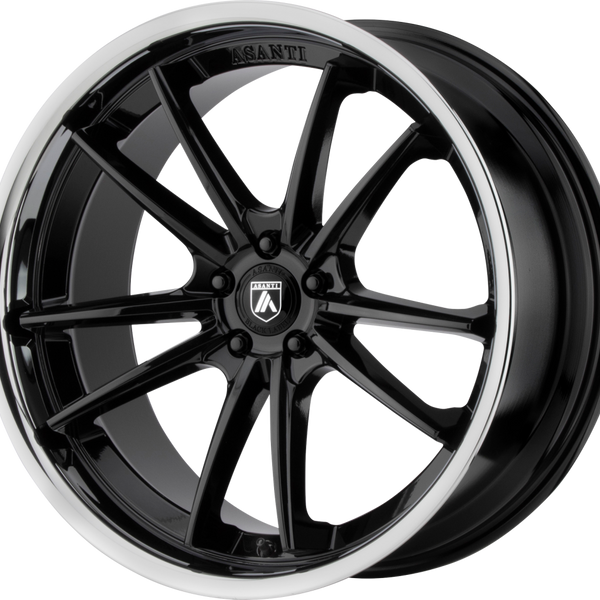 ABL-23 - Gloss Black Chrome Lip