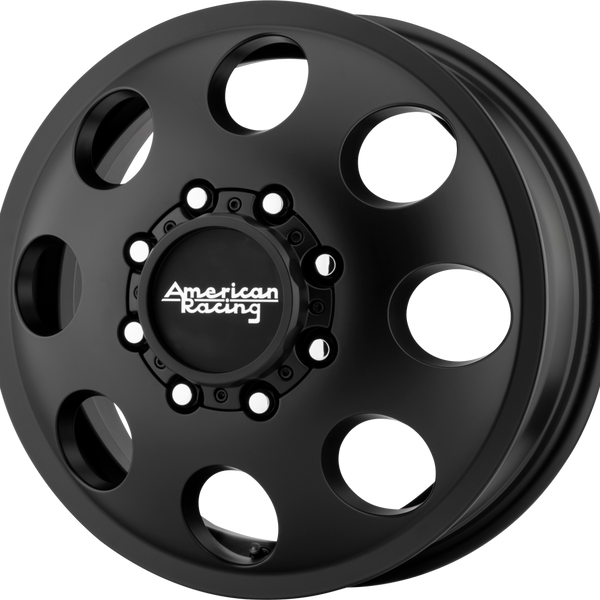 American Racing - AR204 BAJA DUALLY Black Satin