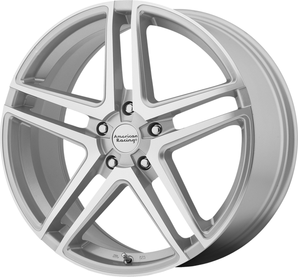 American Racing - AR907 Bright Silver Machined Face