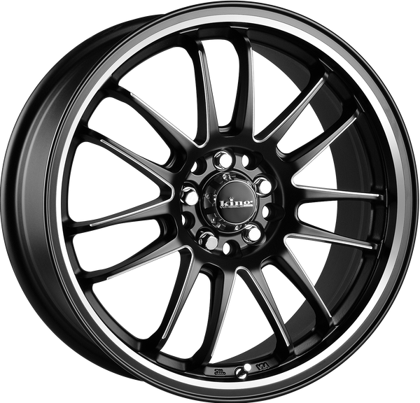 King Drifta Black Milled