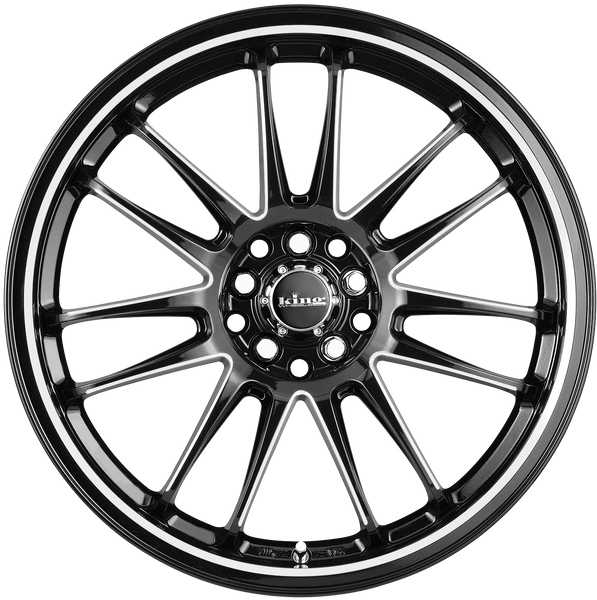 King Drifta Black Milled