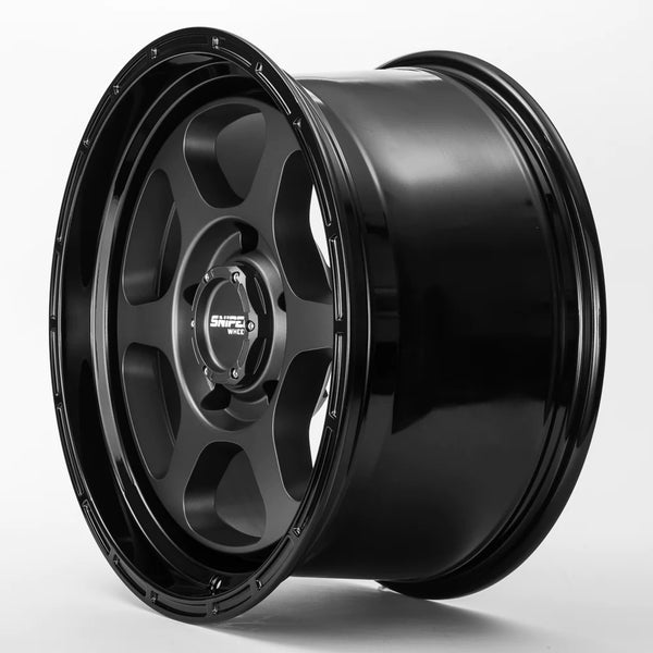 Sniper Frontline Matt Gun Metallic / Gloss Black Lip