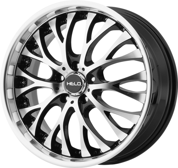 HE890 Gloss Black Machined Face