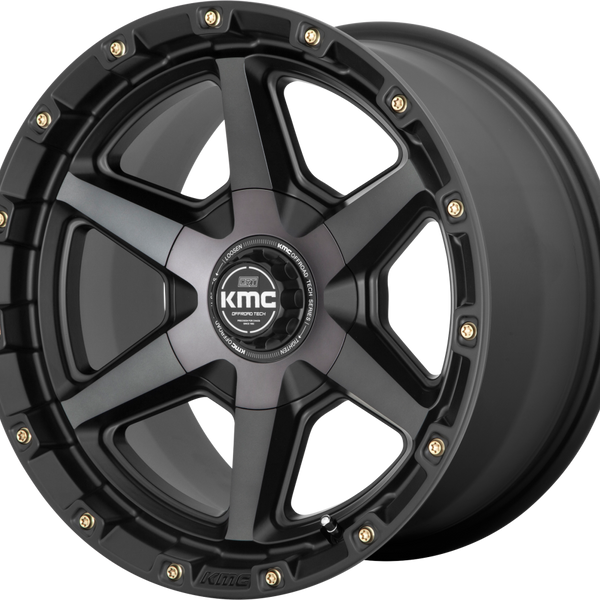 KM101 TEMPO Satin Black With Gray Tint