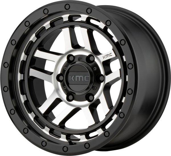 KM540 RECON Satin Black Machined