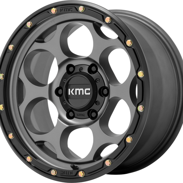 KM541 DIRTY HARRY Satin Gray With Black Lip