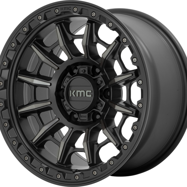 KM547 CARNAGE Satin Black With Gray Tint