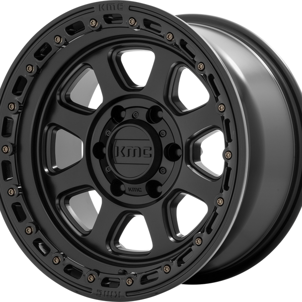 KM548 CHASE Satin Black With Gloss Black Lip