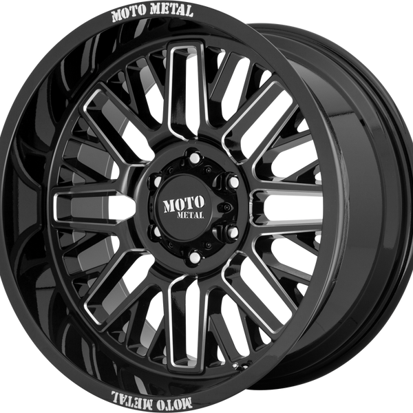 MO802 Gloss Black Milled