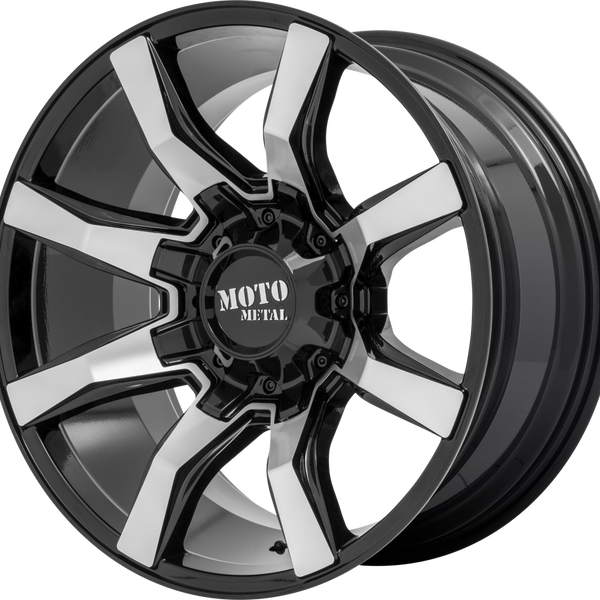 MO804 SPIDER Gloss Black Machined