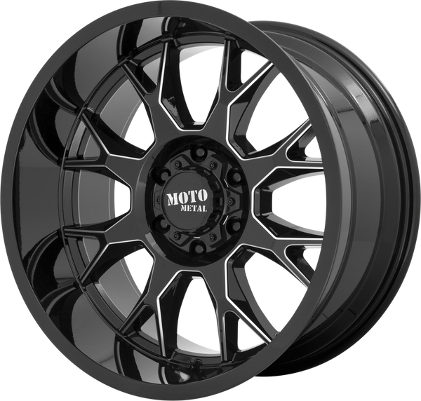 MO806 Gloss Black Milled