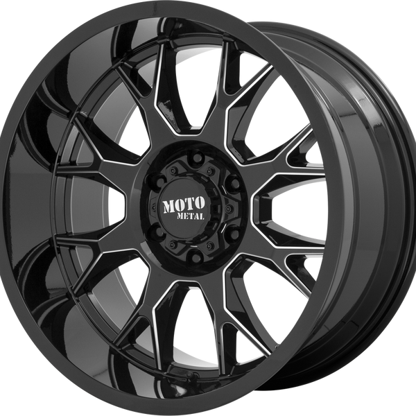 MO806 Gloss Black Milled