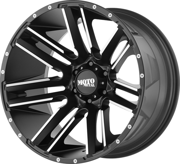 MO978 RAZOR Satin Black Machined