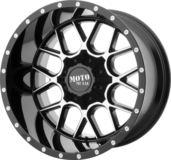 MO986 SIEGE Gloss Black Machined