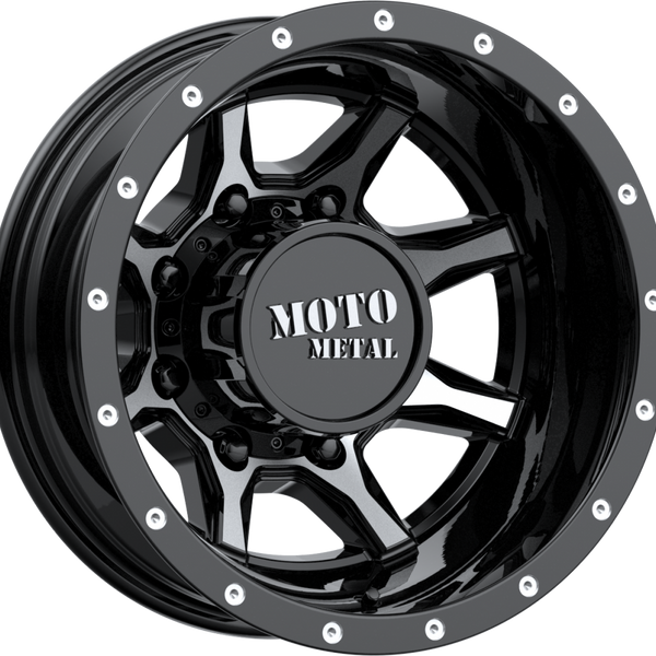MO995 Gloss Black Machined