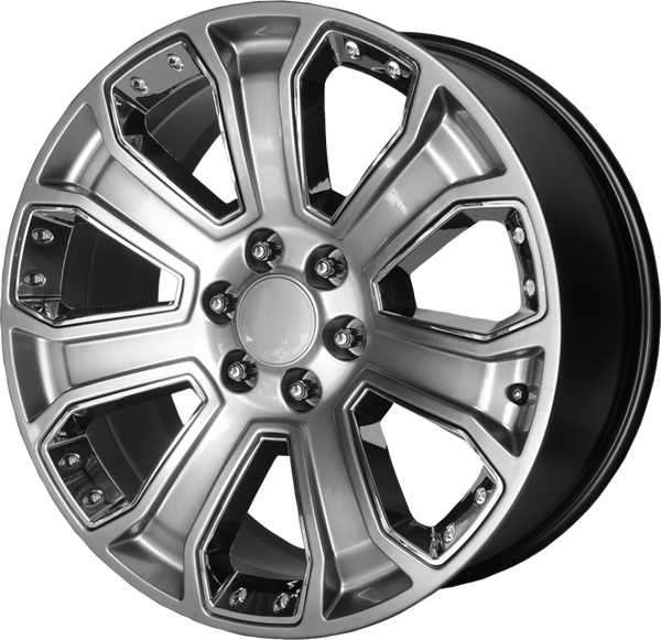 PR113 Hyper Silver Dark With Chrome Accents