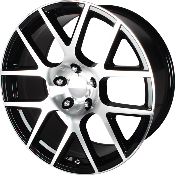 PR163 Gloss Black Machined