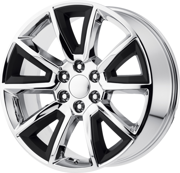 PR168 Chrome with Matte Black Accents