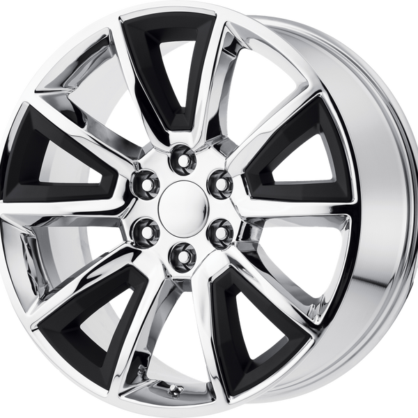 PR168 Chrome with Matte Black Accents