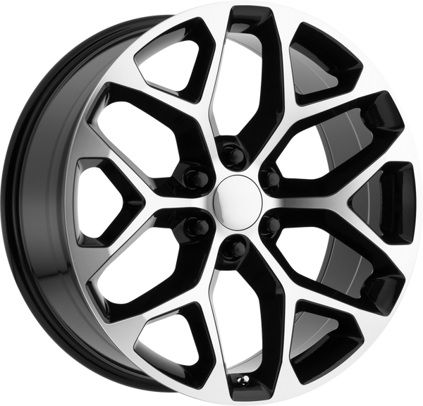 PR176 Gloss Black Machined