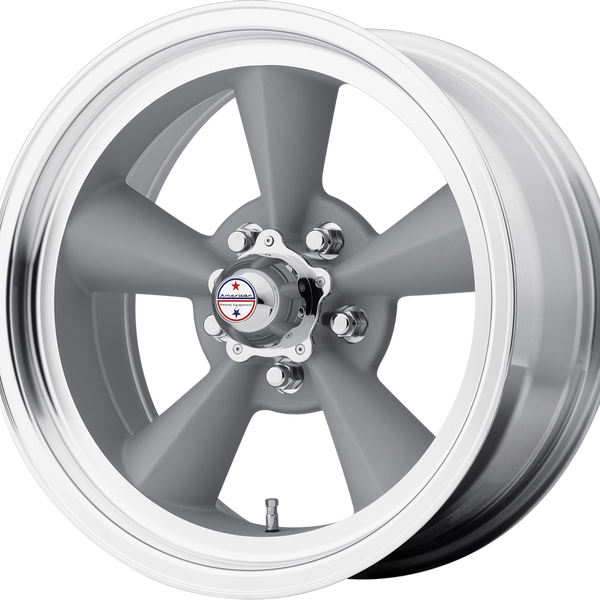 American Racing - VN309 TT O Vintage Silver Machined Lip