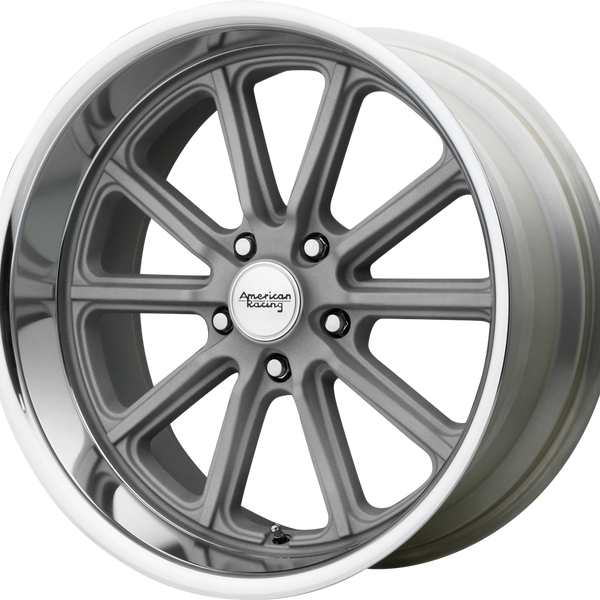American Racing - VN507 RODDER Vintage Silver Diamond Cut Lip