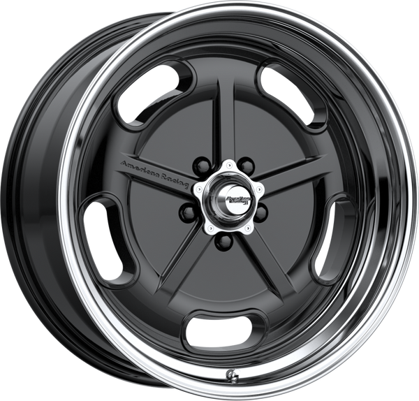 American Racing - VN511 SALT FLAT Gloss Black Diamond Cut Lip