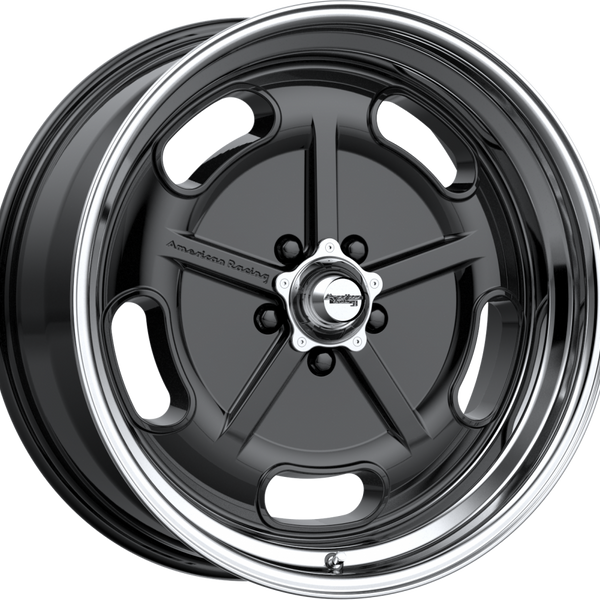 American Racing - VN511 SALT FLAT Gloss Black Diamond Cut Lip