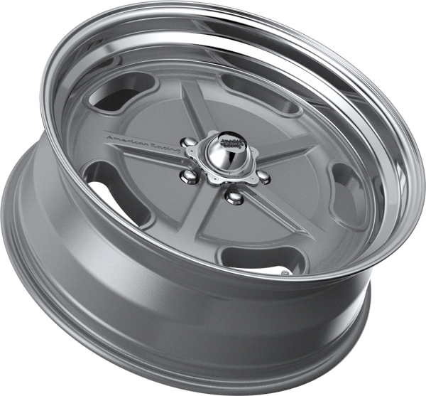 American Racing - VN511 SALT FLAT Mag Gray Diamond Cut Lip