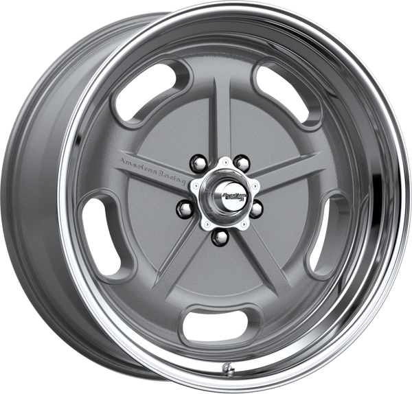 American Racing - VN511 SALT FLAT Mag Gray Diamond Cut Lip