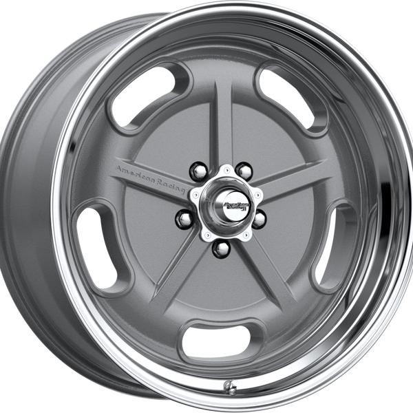 American Racing - VN511 SALT FLAT Mag Gray Diamond Cut Lip